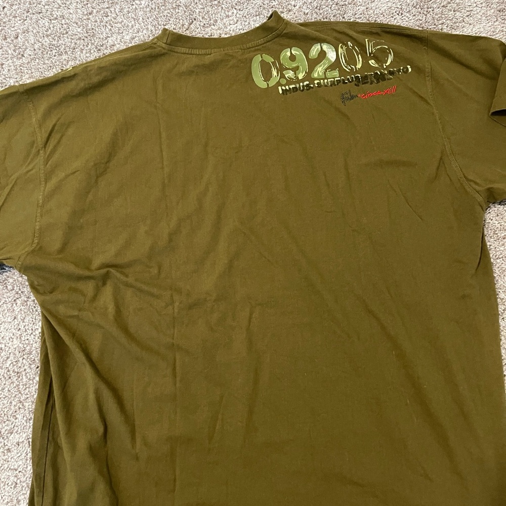 FUBU Olive Graphic Tee